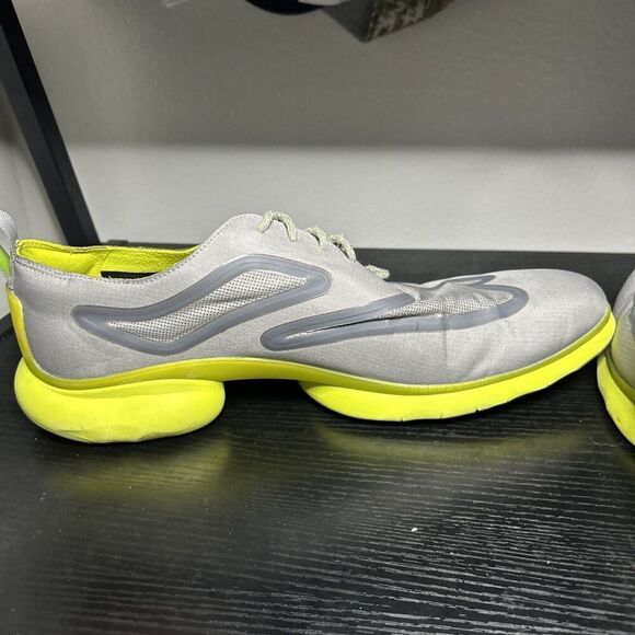 Cole Haan 3.Zerogrand Fuse C28402 Gray Wingtip Oxford Sneakers Men's Size 13 - Picture 9 of 13